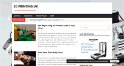 Desktop Screenshot of 3dprintinguk.com