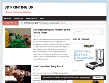 Tablet Screenshot of 3dprintinguk.com